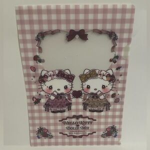 Hello Kitty and Mimi Dolly Mix 50th Anniversary Thin File Folder